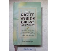 The Right Words for Any Occasion