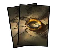 (The Ring) 100% Hand-Drawn 100ct Textured Matte TCG/MTG Card Art Sleeves by Realm Guard