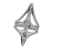 The ring features a unique metallic texture, making it suitable for stage performances and nighttime parties.