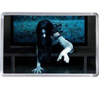The Ring Sadako Through the TV Fridge Magnets 5 x 7.5 cm