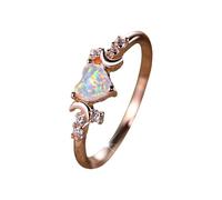 The Rings 1 Aobao Moon Three Rings on Both Sides Simple and Personalised Small and Luxury Ring Finger Rings Hanging, D, Metal, No Gemstone