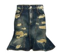 The Rip And Repair Straight Jean Skirt W25
