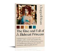 The Rise And Fall of A Midwest Princess Chappelle Rhon Album Poster Canvas Wall Art Modern Simple Style Suitable for Various Life Scenes Is Also A Great Birthday Gift Souvenir ChoiceFrame-style12x18in