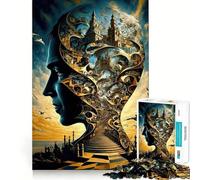 The Rise of AI Jigsaw Puzzles for Adults 1000 Piece Memory Boost Cozy Time Pattern Assembly Santa Wish List (38x52cm)