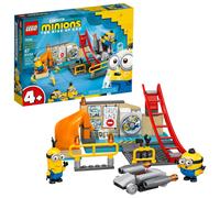 The Rise of Gru: Minions in Grus Lab (75546) Building Toy for Kids an Exciting Toy Lab Set with Kevin and Otto Minion Figures New 2021 (87 Pieces)