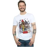 The Rise Of Skywalker Character Collage T-Shirt Star Wars White XXXL