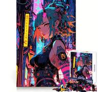 The Rise of The Neon Demon Jigsaw Puzzles for Teenagers 1000 Pieces Logic Game Home Pastime Precise Cut Festival Gift (38x26cm)