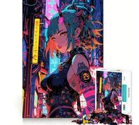 The Rise of The Neon Demon Jigsaw Puzzles for Teenagers 1000 Pieces Logic Game Home Pastime Precise Cut Festival Gift (38x26cm)
