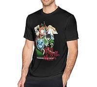 The Rising of The Shield Hero Printed T-Shirt Mens Unisex Black Tees XXL