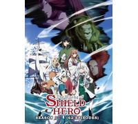 The Rising of the Shield Hero - Season 1-4 Vol.1-62 End English Dub, All Region