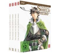 The Rising of the Shield Hero - Staffel 1 - Gesamtausgabe - Bundle - Vol.1-4 - Ohne Schuber [Blu-ray] [Region B] [2019]