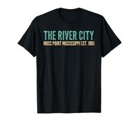 The River City Moss Point Mississippi Est. 1901 T-Shirt