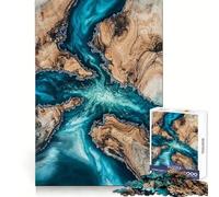 The River's Chill Jigsaw Puzzles for Teenagers 1000 Pieces Logic Sense Toy Calm Fun Smooth Edge Birthday Gift (50x75cm)