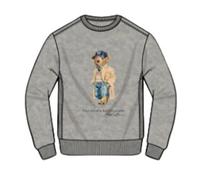 The RL Fleece Sweatshirt - male - Polo Ralph Lauren - Sweatshirts - Gray - L - Sweatshirts & Hoodies L