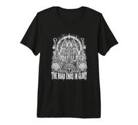 The Road Ends in Glory Camino Cathedral Premium T-Shirt