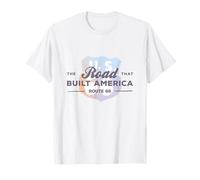 The Road That Built America Interstate US Highway Sign T-Shirt