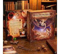 The Road to Bethlehem, Journeys Through Time and Space, Ages 8+, 3-8 Players, 60 Minutes Playing Time, Board Game, Roman, Christian, Family Easter Game Easter