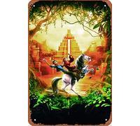The Road to El Dorado 2000 movie Poster Retro Metal Tin Sign 8 x 12 Inches for Home Bar Pub Garage Decor Gifts