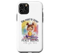The Road To Inner Peace Begins With Fck This Case for iPhone 11 Pro