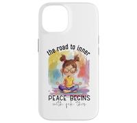 The Road To Inner Peace Begins With Fck This Case for iPhone 14