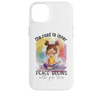The Road To Inner Peace Begins With Fck This Case for iPhone 14 Plus