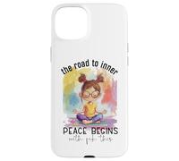 The Road To Inner Peace Begins With Fck This Case for iPhone 15 Plus