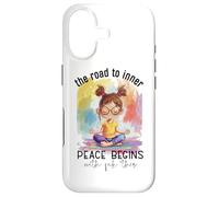 The Road To Inner Peace Begins With Fck This Case for iPhone 17