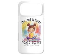 The Road To Inner Peace Begins With Fck This Case for iPhone 17 Pro Max