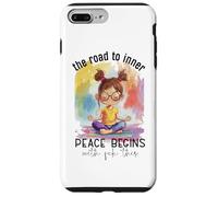 The Road To Inner Peace Begins With Fck This Case for iPhone 7 Plus/8 Plus