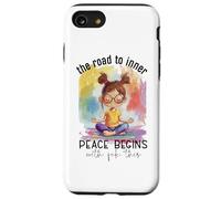The Road To Inner Peace Begins With Fck This Case for iPhone SE (2020) / 7/8
