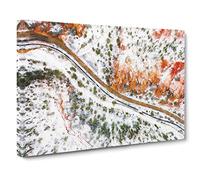 The Road To Nowhere Canvas Print | Gallery Wrapped 30mm Frame Wall Art | 30x20 inches | Ready to Hang | Modern Picture | Living Room Bedroom Lounge Office