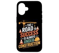 The Road To Success Site Builders Motivational Case for iPhone 16