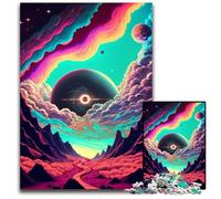 The Road To Universe Jigsaw Puzzles 1000 Pieces for Adults Jigsaw Puzzles Perfect for Family Gatherings, Birthdays, Holidays 50x75CM/19.68x29.52inch