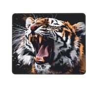 The Roaring Tiger Mouse Pad Various Sizes for Office, Study and Gaming, with Strong Adhesion and Thick Comfortable Surface
