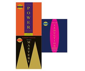 The Robert Greene Collection 3 Books Set,Concise 48 Laws Of Power & Mastery NEW