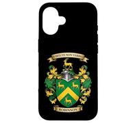The Robinson Family Coat of Arms Case for iPhone 16