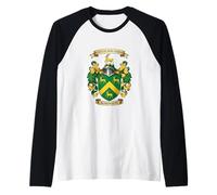 The Robinson Family Coat of Arms Raglan Baseball Tee