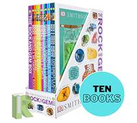 The Rock and Gem Box 10 hardcover books set(Rocks, Minerals, Fossils, Shells)