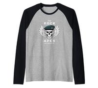 The Rock Apes - RAF Regiment British Army T-Shirt Raglan Baseball Tee