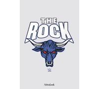 The Rock Bull Head Notebook: Notebook, planner, journal, organiser, bullet journal, sketchbook_ 6x9 inches, 120 dotted pages