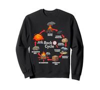 The Rock Cycle Earth Science Geology Diagram Sweatshirt