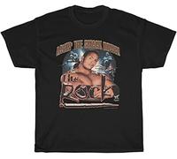 The Rock Dwayne Johnson Men T Shirt Rare Vintage VTG 1999 Funny Vintage Gift Black