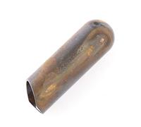 The Rock Slide Balltip Tarnished Brass Small Guitar Slide - Climber Style - Bronze - Adult