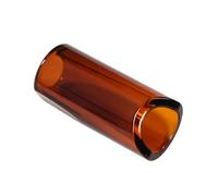 The Rock Slide Ergonomically Shaped Glass Slide Size M (Inside 19.5 mm, Length 60.0 mm), Amber Edition