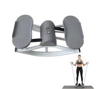 The Rock Stepper,Portable Lateral Stepper With Digital Display, Low-Impact Leg Glute For Home Workout, Track Time Reps Calories(Gray)