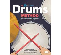 The Rockschool - Drums Method for Beginners | Learn Drum Kit with Step by Step Lessons | Drum Instruction Book with Online Audio and Video | Drum Songbook for Rock Pop Metal and More Styles