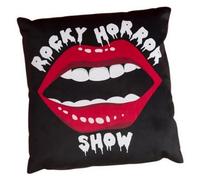 The Rocky Horror Picture Show Lips Filled Cushion Red/white/black (One Size)