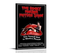 The Rocky Horror Picture Show Poster Classic Horror Movie Vintage Cover Music Posters for Room Aesthetic Canvas Wall Art Bedroom Decor12x18inch(30x45cm)