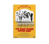 The Rocky Horror Picture Show Poster Classic Movie Vintage Cover Music Posters for Room Aesthetic Canvas Wall Art Bedroom Decor12x18inch(30x45cm)