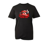 The Rocky Horror Picture Show T-Shirt, Scary Lips Halloween Funny Costume Unisex Adults Gift Tee Top (Black, 2XL)